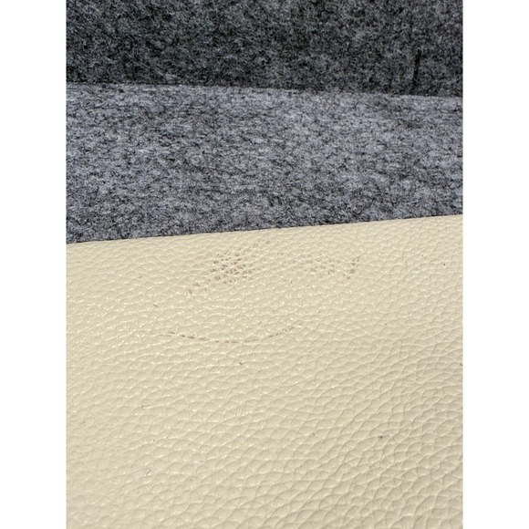 LAGGO Crossbody Bag Womens Ivory Stitched Envelope Convertible Clutch - Picture 9 of 10